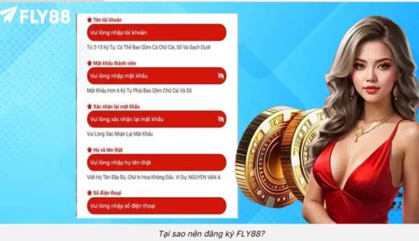 Đăng Ký FLY88 Hướng Dẫn Tạo Và Xác Nhận Tài Khoản An Toàn