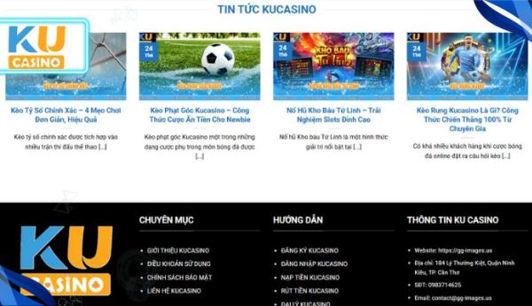 KUCASINO - Link vào KU CASINO, đăng ký, tải app mới nhất 2026